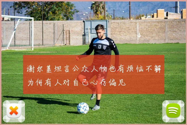 谢尔基坦言公众人物也有烦恼不解为何有人对自己心存偏见